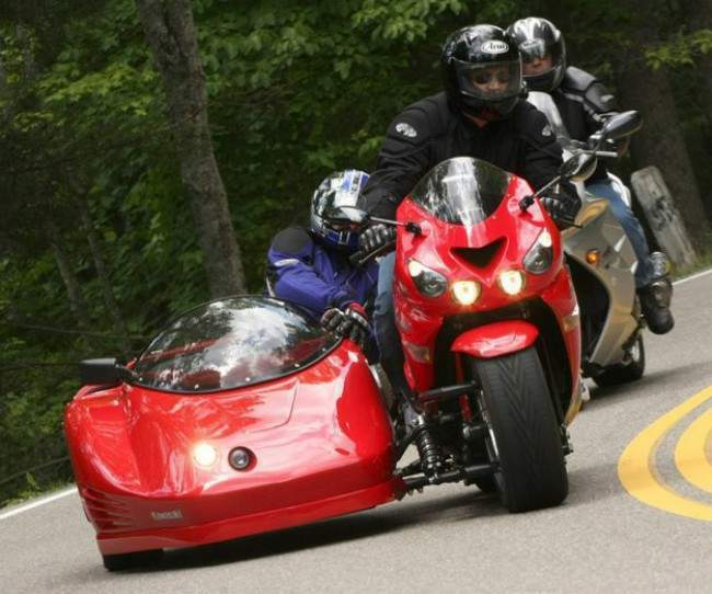 サイドカー ヘリックス Hannigan ZX-14 Bandito Sidecar